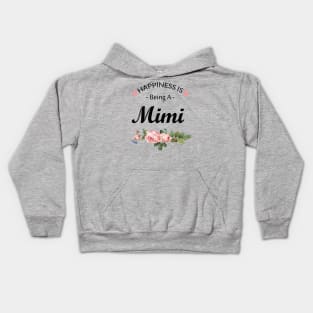 Happiness is Being a Mimi Kids Hoodie